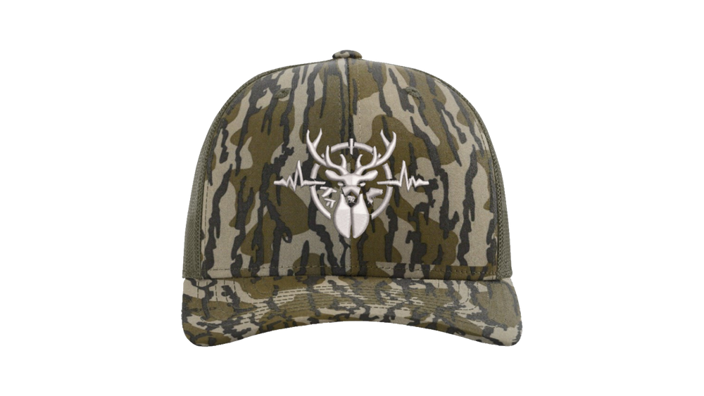 The Heartbeat of a Hunter Camo Cap | Green MeshBack